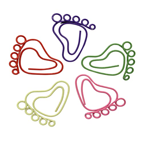 Lurrose 1 Satz Büroklammer Mini Hello Pins Kleine Babyparty Dekorationen In Form Eines Bunten Fußes Süße Büroklammern Schreibwaren Kindergeschenke Büroklammerhalter Für Den 24 Stück Lurrose 1 Satz Büroklammer Mini Hello Pins Kleine Babyparty Dekorationen In Form Eines Bunten Fußes Süße Büroklammern Schreibwaren Kindergeschenke Büroklammerhalter Für Den 24 Stück von Lurrose
