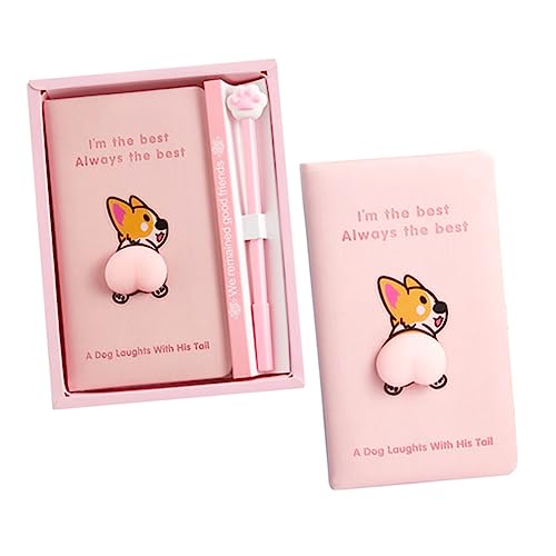 Lurrose 1 Satz Cartoon -laptop -anzug Karikatur Notizbücher Notebook -cartoon Corgi-cartoon-notizblock Cartoon-tagebuch-notizbuch Corgi-notizbuch Klein Kunstleder Rosa Lurrose 1 Satz Cartoon -laptop -anzug Karikatur Notizbücher Notebook -cartoon Corgi-cartoon-notizblock Cartoon-tagebuch-notizbuch Corgi-notizbuch Klein Kunstleder Rosa von Lurrose