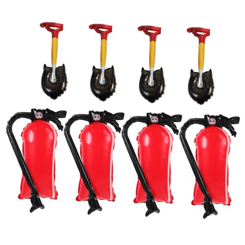 Lurrose Feuerlöscher-luftballons Aufblasbares Feuerwehr- 8-teiliges Set Für Geburtstagsparty-zubehör Feuerwehr-thema Lurrose Feuerlöscher-luftballons Aufblasbares Feuerwehr- 8-teiliges Set Für Geburtstagsparty-zubehör Feuerwehr-thema von Lurrose