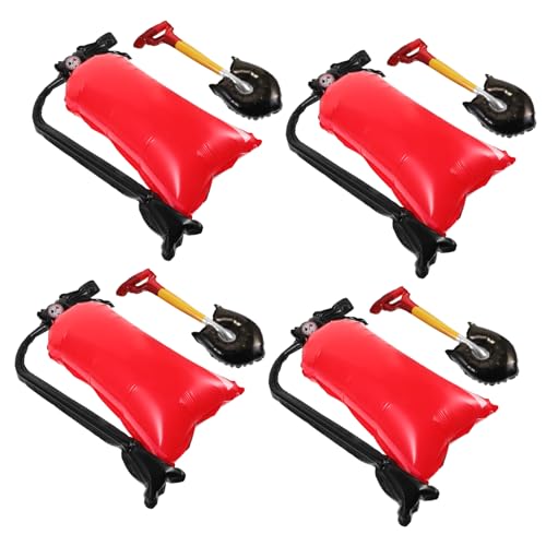 Lurrose 8 Stücke Feuerlöscher Aufblasbare Ballons Geburtstag Feuerwehr Thema Aluminium Folie Ballons von Lurrose