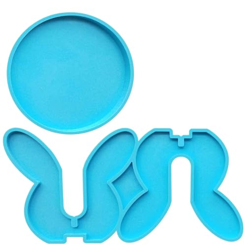 Lurrose 1 Satz Diy Silikonform für Pflanzentöpfe Teiliges Set Praktische Form für Blumentopfständer Flexibel und Leicht zu Reinigen für Kreative Bastelprojekte von Lurrose