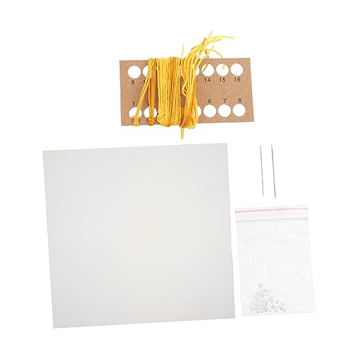 Lurrose 1 Satz Diy Stickerei für Anfänger mit Nadel Fäden und Material für Kreative Kunstwerke für Persönliche Projekte oder an von Lurrose