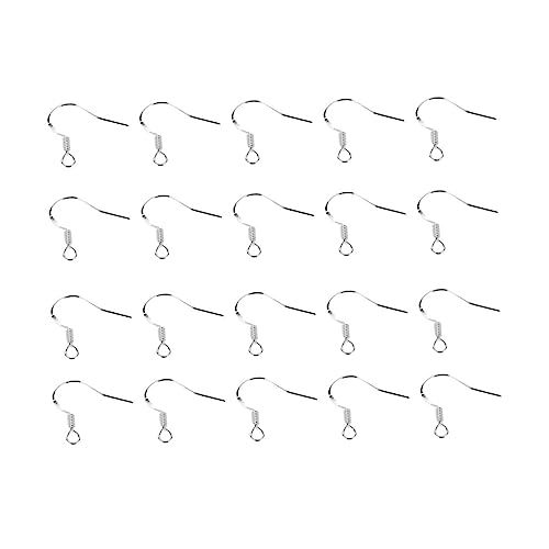Lurrose 1 Satz Einfache Ohrringe Teile Haken DIY Ohrringe Teile Anhänger Ohrringe Teile Ohrring Anti Allergie Ohrringe Zubehör Ohrringe Silber 20 Stück Lurrose 1 Satz Einfache Ohrringe Teile Haken DIY Ohrringe Teile Anhänger Ohrringe Teile Ohrring Anti Allergie Ohrringe Zubehör Ohrringe Silber 20 Stück von Lurrose