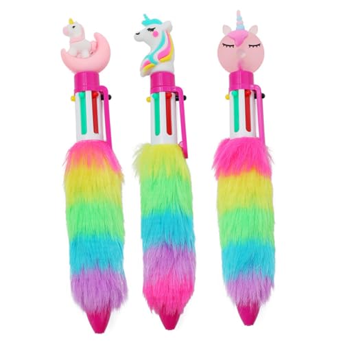 Lurrose 1 Satz Einhorn Kugelschreiber Lustig Mädchen Farbige Gelstifte Flauschiger Stift Einzigartig Zeichnung Karikatur Bulk Stifte Mehrfarbige Stifte Einhörner Spaß Plastik 3 Stück Lurrose 1 Satz Einhorn Kugelschreiber Lustig Mädchen Farbige Gelstifte Flauschiger Stift Einzigartig Zeichnung Karikatur Bulk Stifte Mehrfarbige Stifte Einhörner Spaß Plastik 3 Stück von Lurrose