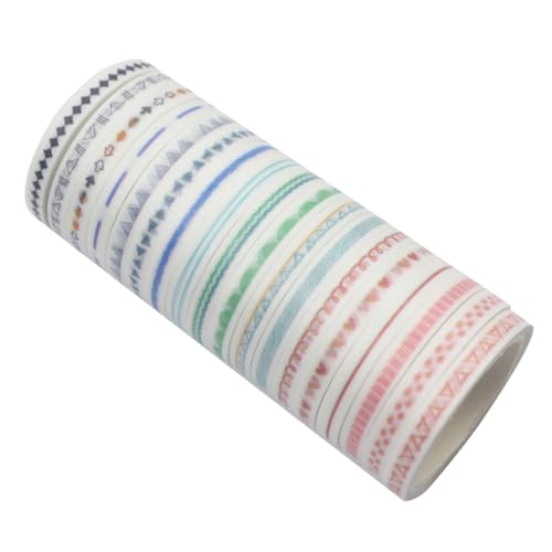 Lurrose 1 Satz Fotoalbumband Basteln Für Bastelmaterial Für present Ideas Schulmaterial Geschenkeidee Geschenkpakete Buchalbum Klebeband Papierklebeband Selber Machen 18rollen von Lurrose