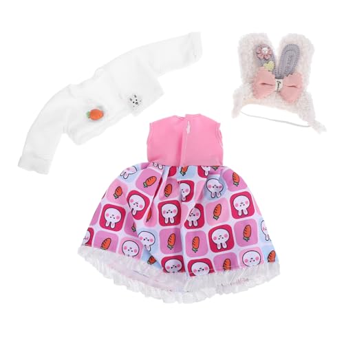 Lurrose 1 Satz Gemeinsame Puppenkleidung Bjd-Puppenkörper Zubehör für Babypuppen puppenoutfits Babypuppenkleidung Puppenkleidung für Mädchen Puppen-Outfits Polyester von Lurrose