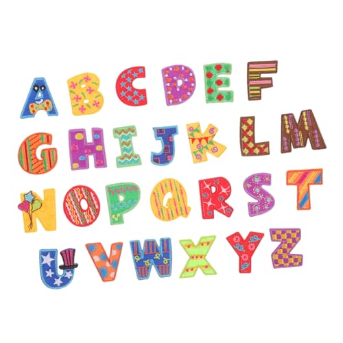 Lurrose 1 Satz Gestickter Stoffaufnäher Aufbügelbilder Bügel Patches Bügelpatches Flicken Nähen Buchstabenflecken Alphabet Bügelbuchstaben Für Kleidung Kleiderflicken Polyester 26 Stück Lurrose 1 Satz Gestickter Stoffaufnäher Aufbügelbilder Bügel Patches Bügelpatches Flicken Nähen Buchstabenflecken Alphabet Bügelbuchstaben Für Kleidung Kleiderflicken Polyester 26 Stück von Lurrose