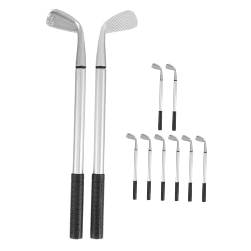Lurrose 1 Satz Golfputterstift Tagebuchstifte Süße Stifte Bucket-golfspiel Golfgeschenke Golfzubehör Golf Dekoration Golfstift Für Männer Kugelschreiber Geschenkt Pp 10 Stück von Lurrose