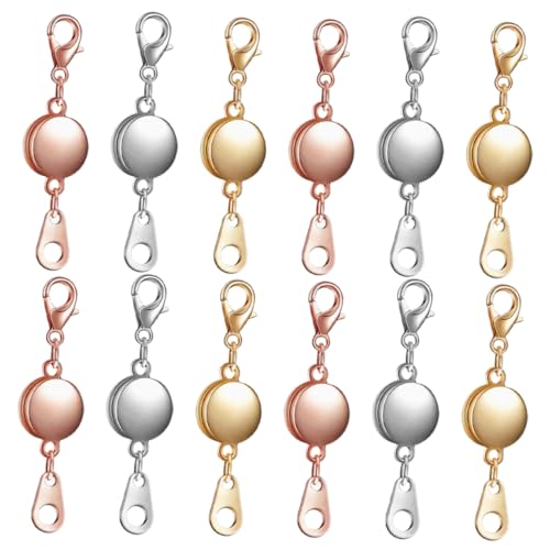 Lurrose 1 Satz Halskettenarmband Magnetmanschette Schließungen Karabinerverschlüsse Schlüssel armband machen schmuckverbinder armband magnetische schnallen Schmuck Halskettenverschlüsse von Lurrose