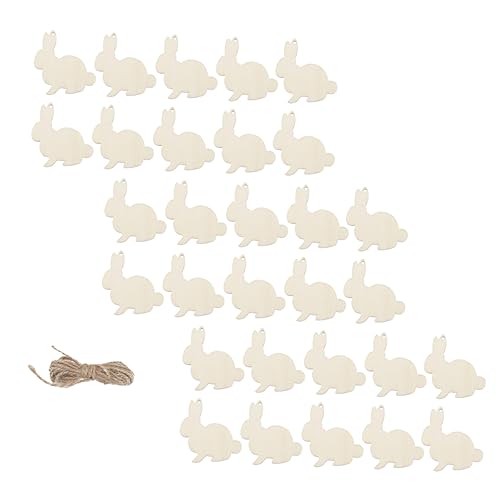 Lurrose 1 Satz Hasenanhänger Aus Holz Hasen Dekoration Käfig Kleine Hasenfiguren Perlen Hasenanhänger Hasen Partydekorationen Hasen Ornamente Verzierungen Dekorative 30 Stück Lurrose 1 Satz Hasenanhänger Aus Holz Hasen Dekoration Käfig Kleine Hasenfiguren Perlen Hasenanhänger Hasen Partydekorationen Hasen Ornamente Verzierungen Dekorative 30 Stück von Lurrose