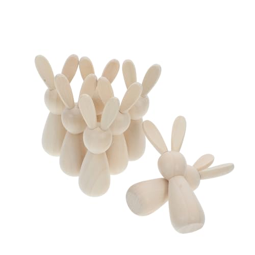 Lurrose 1 Satz Hasenkopf-holzfigur Osterdekoration Holz Hasen Figuren Holz Basteleien Peg-puppen Unvollendete Holzpflockfigur Unfertiger Holzhase Holzkaninchen Khaki 8st Lurrose 1 Satz Hasenkopf-holzfigur Osterdekoration Holz Hasen Figuren Holz Basteleien Peg-puppen Unvollendete Holzpflockfigur Unfertiger Holzhase Holzkaninchen Khaki 8st von Lurrose