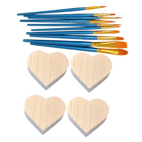 Lurrose 1 Satz Herzförmige Holzbox Set Unvollendete Schmuckaufbewahrung Diy Organizer für Bastelarbeiten für Souvenirs und Kreative Projekte Lurrose 1 Satz Herzförmige Holzbox Set Unvollendete Schmuckaufbewahrung Diy Organizer für Bastelarbeiten für Souvenirs und Kreative Projekte von Lurrose