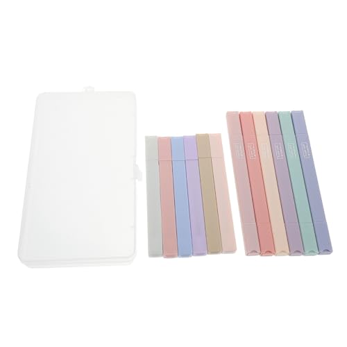 Lurrose 1 Satz Highlighter für Studenten Gel-Highlighter süße Bürovorräte Schreibwaren College -Essentials Bulk-Marker für das Klassenzimmer Beachten Sie Vorräte Plastik von Lurrose