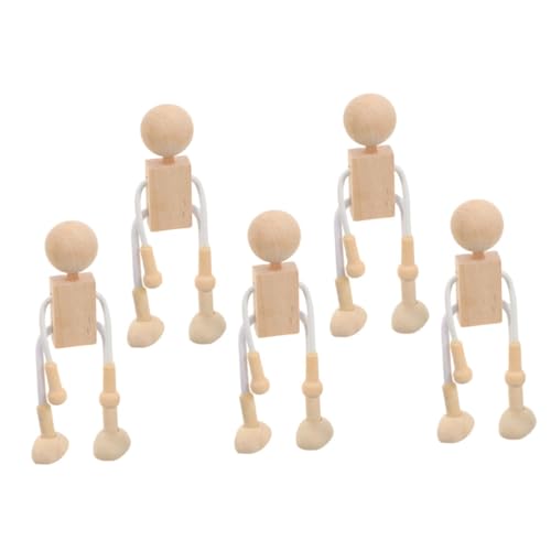 Lurrose 1 Satz Holzspielzeug Bastelzeug Für Für Holzspielsachen Spielsachen Für Dolls Puppe Herstellung Figur Zahlen Diy-material Holzleute 6 Stück Lurrose 1 Satz Holzspielzeug Bastelzeug Für Für Holzspielsachen Spielsachen Für Dolls Puppe Herstellung Figur Zahlen Diy-material Holzleute 6 Stück von Lurrose