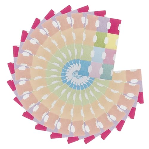Lurrose 1 Satz Index-label Tab Klebestreifen Für Bücher Klebrig Registerkarten Buchseite Seitenmarkierungen Beachten Etiketten Klare Klebelaschen Lesezeichen Verbundwerkstoff 24blatt Lurrose 1 Satz Index-label Tab Klebestreifen Für Bücher Klebrig Registerkarten Buchseite Seitenmarkierungen Beachten Etiketten Klare Klebelaschen Lesezeichen Verbundwerkstoff 24blatt von Lurrose