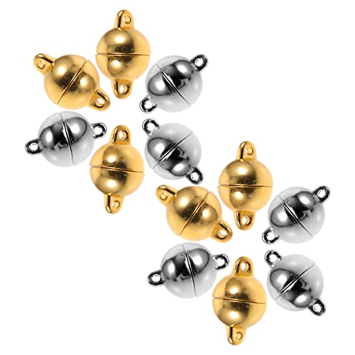 Lurrose 1 Satz Magnetschnalle Zur Zubehörbefestigung Magnetverschlüsse Magnetschnallen Für Halsketten Verschluss Für Halsketten Schmuck Diy Verschluss Schmuckschnalle Magnetisch 12 Stück Lurrose 1 Satz Magnetschnalle Zur Zubehörbefestigung Magnetverschlüsse Magnetschnallen Für Halsketten Verschluss Für Halsketten Schmuck Diy Verschluss Schmuckschnalle Magnetisch 12 Stück von Lurrose