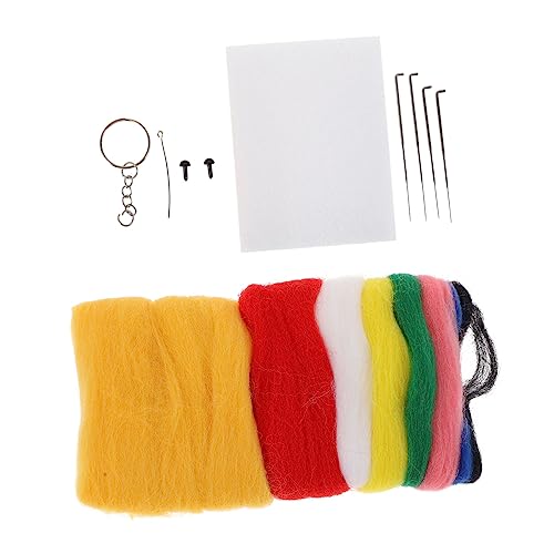 Lurrose 1 Satz Nadel Filzen Tiger Diy Wollfilz Materialien Felting Zubehör für Kreative Bastelarbeiten für Erwachsene Einfach der Anwendung Anleitung zur Herstellung Eines Niedlichen Tiger Lurrose 1 Satz Nadel Filzen Tiger Diy Wollfilz Materialien Felting Zubehör für Kreative Bastelarbeiten für Erwachsene Einfach der Anwendung Anleitung zur Herstellung Eines Niedlichen Tiger von Lurrose