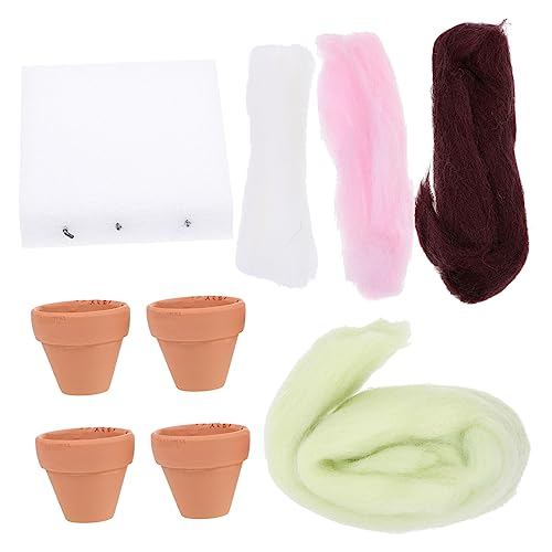 Lurrose 1 Satz Nadelfilz Set für Pflanzen Bonsai Diy Bastelwerkzeuge und Zubehör für Filzkunst für Anfänger und Perfektes zum Neujahr Kompakt und Leicht für Einfachen Spaß Lurrose 1 Satz Nadelfilz Set für Pflanzen Bonsai Diy Bastelwerkzeuge und Zubehör für Filzkunst für Anfänger und Perfektes zum Neujahr Kompakt und Leicht für Einfachen Spaß von Lurrose