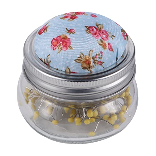 Lurrose 1 Satz Nähnadeln Set mit Glasflasche Nähnadeln und Nadelkissen Nähzubehör für Zuhause für Quilting und Schneiderarbeiten Langlebig und Benutzerfreundlich Lurrose 1 Satz Nähnadeln Set mit Glasflasche Nähnadeln und Nadelkissen Nähzubehör für Zuhause für Quilting und Schneiderarbeiten Langlebig und Benutzerfreundlich von Lurrose