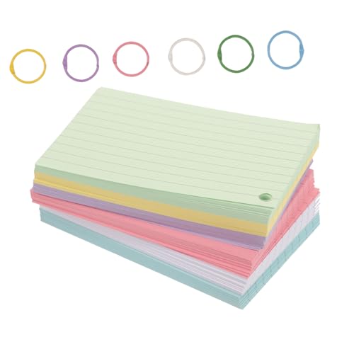 Lurrose 1 Satz Notizbuch regiert einzel Revision Notizkarten 3x5 liniert linierte Karteikarten memo karten lernkarteikarten Indexkarten Karteikarten mit Ordner kreative Karteikarten Papier Lurrose 1 Satz Notizbuch regiert einzel Revision Notizkarten 3x5 liniert linierte Karteikarten memo karten lernkarteikarten Indexkarten Karteikarten mit Ordner kreative Karteikarten Papier von Lurrose