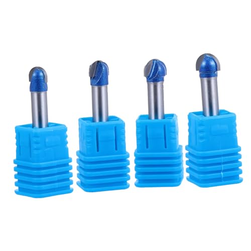 Lurrose 1 Satz Rand Trimmer Messerkopf Doppelflöte Gebiss Router-bit Fräser Trimmen Nasenende Holzarbeiter Werkzeug Holzbearbeitungswerkzeug Messerkörper 45# Kohlenstoffstahl 4 Stück Lurrose 1 Satz Rand Trimmer Messerkopf Doppelflöte Gebiss Router-bit Fräser Trimmen Nasenende Holzarbeiter Werkzeug Holzbearbeitungswerkzeug Messerkörper 45# Kohlenstoffstahl 4 Stück von Lurrose