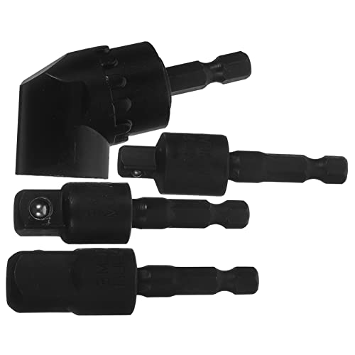 Lurrose 1 Satz Rechtswinkel -Bohrer -Bitadapter rechtwinkliger Bohraufsatz rechtwinkliger Bohreradapter Werkzeug Bohradapter für Bohrmaschine Chrom-Vanadium-Stahl Schwarz Lurrose 1 Satz Rechtswinkel -Bohrer -Bitadapter rechtwinkliger Bohraufsatz rechtwinkliger Bohreradapter Werkzeug Bohradapter für Bohrmaschine Chrom-Vanadium-Stahl Schwarz von Lurrose