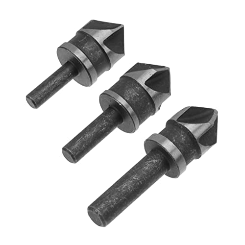 Lurrose 1 Satz Runde Griff Holzbearbeitung Fase Holzbeförderungsbohrerbits Lochöffner Anfasbit Holzbeschaffung Bohrbohrung Stahl Mit Hohem Kohlenstoffgehalt Schwarz 3 Stück Lurrose 1 Satz Runde Griff Holzbearbeitung Fase Holzbeförderungsbohrerbits Lochöffner Anfasbit Holzbeschaffung Bohrbohrung Stahl Mit Hohem Kohlenstoffgehalt Schwarz 3 Stück von Lurrose