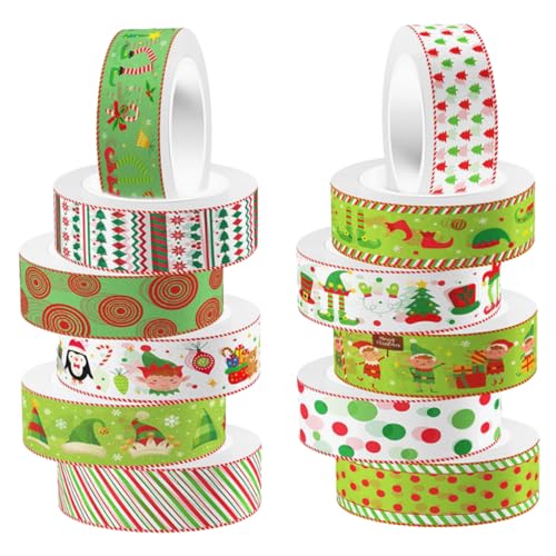 Lurrose 1 Satz Scrapbook-diy-klebebänder Dekorationen Dekorativ Scrapbook-klebeband Album-diy-aufkleber Handkontoband Diy Washi Tape Basteln Washi-tape Colorful 12rollen von Lurrose