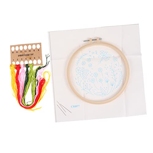 Lurrose 1 Satz Stoffstickerei Stickgarn Gänseblümchen-Stickset Bausatz Nähset Hand Stickset Nähen Nadeln handgemachte DIY-Stickerei Kunststickerei zarte Stickerei Lurrose 1 Satz Stoffstickerei Stickgarn Gänseblümchen-Stickset Bausatz Nähset Hand Stickset Nähen Nadeln handgemachte DIY-Stickerei Kunststickerei zarte Stickerei von Lurrose