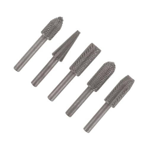 Lurrose 1 Satz Teiliges Drehbare Stahlfeilen Multifunktionales Werkzeug Für Holzarbeiten Gravieren Fräsen Und Robuste Rotationsfeilen Für Diy Projekte 5 Stück Lurrose 1 Satz Teiliges Drehbare Stahlfeilen Multifunktionales Werkzeug Für Holzarbeiten Gravieren Fräsen Und Robuste Rotationsfeilen Für Diy Projekte 5 Stück von Lurrose