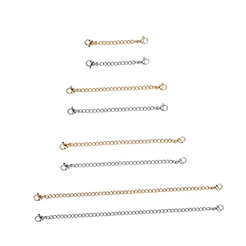 Lurrose 1 Satz Teiliges Kettenverlängerung Für Armbänder Und Fußketten Diy Schmuckzubehör Einfach Zu Verwenden 8 Stück Lurrose 1 Satz Teiliges Kettenverlängerung Für Armbänder Und Fußketten Diy Schmuckzubehör Einfach Zu Verwenden 8 Stück von Lurrose