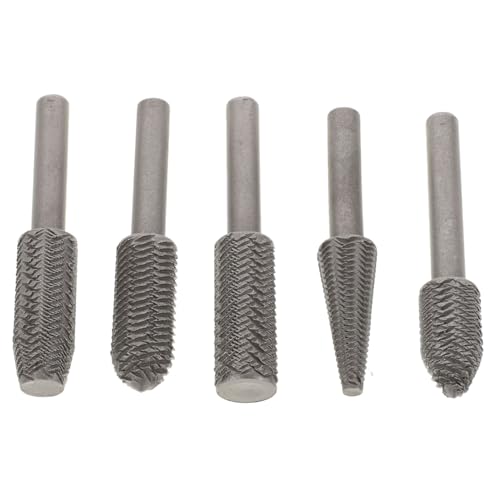 Lurrose 1 Satz Teiliges Rotationsstahlfeilen Für Holzgravur Multifunktionale Fräswerkzeuge Zum Schnitzen Und Polieren Für Diy Projekte Und Modellbau 5 Stück Lurrose 1 Satz Teiliges Rotationsstahlfeilen Für Holzgravur Multifunktionale Fräswerkzeuge Zum Schnitzen Und Polieren Für Diy Projekte Und Modellbau 5 Stück von Lurrose