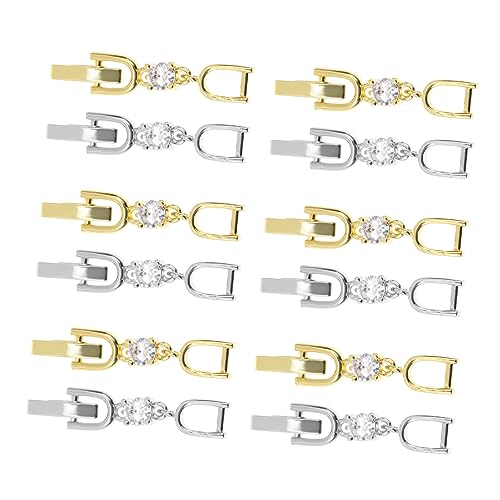 Lurrose 1 Satz Teiliges Verlängerungsketten Für Armbänder Und Weißen Und Goldenen Verschlüssen Hochwertigem Material Für Diy Schmuck Und 12 Stück Lurrose 1 Satz Teiliges Verlängerungsketten Für Armbänder Und Weißen Und Goldenen Verschlüssen Hochwertigem Material Für Diy Schmuck Und 12 Stück von Lurrose