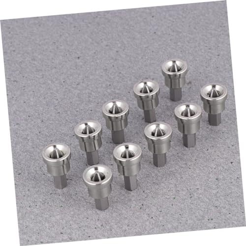 Lurrose 1 Satz Trockenbaupositionierer Schrauben Schlüssel Bohrer Für Trockenbau Trockenbauteile Silver 10 Stück von Lurrose