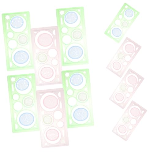 Lurrose 1 Satz Zeichnungsvorlage Lineal Bastelvorlagen Schablonen Set Kunstset Geburtstagsgeschenke Malutensilien Zeichnungen Kreisschablone Kunststoffschablonen Zum Malen Plastik 10 Stück Lurrose 1 Satz Zeichnungsvorlage Lineal Bastelvorlagen Schablonen Set Kunstset Geburtstagsgeschenke Malutensilien Zeichnungen Kreisschablone Kunststoffschablonen Zum Malen Plastik 10 Stück von Lurrose