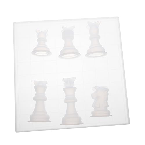 Lurrose 1 Satz flexible Schachformen silikonformen silikongiesform Schachbrett DIY silikonform gießform DIY-Schachset 3d für Gießen Schachbrett-Epoxidformen Schach-Bastelformen Kieselgel Lurrose 1 Satz flexible Schachformen silikonformen silikongiesform Schachbrett DIY silikonform gießform DIY-Schachset 3d für Gießen Schachbrett-Epoxidformen Schach-Bastelformen Kieselgel von Lurrose
