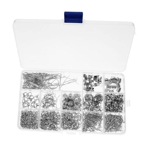 Lurrose 1 Schachtel DIY Ohrhaken Ohrschmuck Zubehör Langlebig und Vielseitig für Kreative Schmuckherstellung für Ohrringe DIY Schmuck Selber Machen von Lurrose