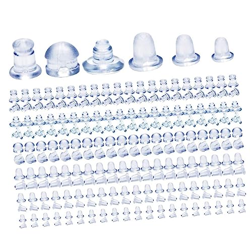 Lurrose 1 Schachtel Silikon Ohrstecker Rückseiten DIY Ohrhaken Stopper Antirutsch Ohrstopper für Ohrstecker Formen für Schmuckherstellung Langlebig und Praktisch Lurrose 1 Schachtel Silikon Ohrstecker Rückseiten DIY Ohrhaken Stopper Antirutsch Ohrstopper für Ohrstecker Formen für Schmuckherstellung Langlebig und Praktisch von Lurrose