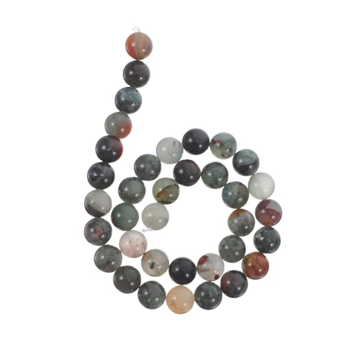 Lurrose 1 Set Afrikanische Streuperlen Perlen Zum Selbermachen Von Schmuck Runde Edelsteinperlen Lose Perlen Kristall Abstandshalterperlen Runde Abstandsperlen Kristallperlen Für von Lurrose