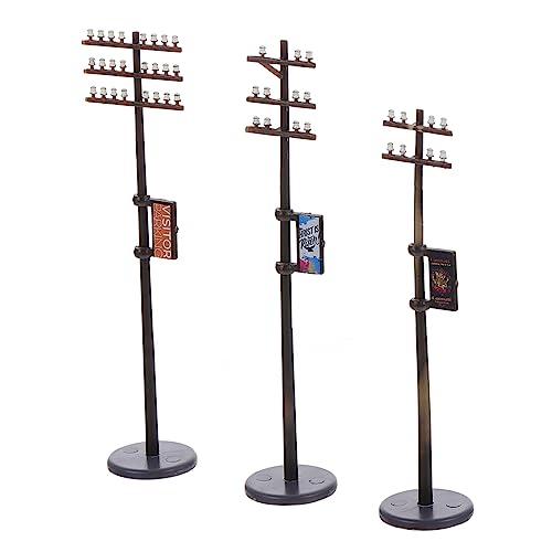 Lurrose 1 Set Landschaft Tisch Hof Ornamente Park Decor Mini Pol von Lurrose