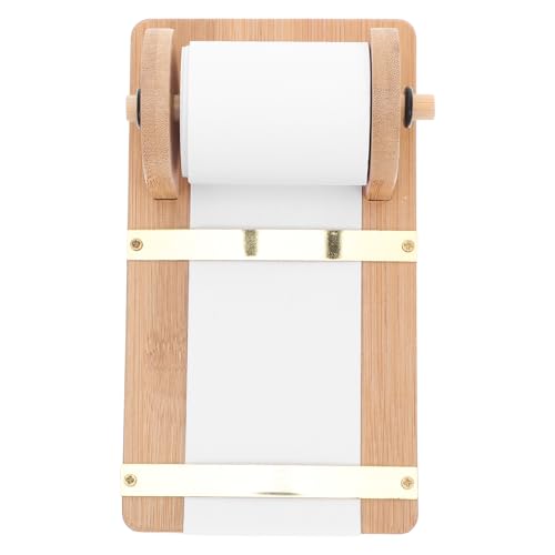 Lurrose 1 Set Notizblock-Rollenhalter: Notizblock-Papierrollenhalter aus Holz mit Haftnotizen – Schreibtisch-Notizpapierspender-Organizer für Büro, Zuhause, Schule Lurrose 1 Set Notizblock-Rollenhalter: Notizblock-Papierrollenhalter aus Holz mit Haftnotizen – Schreibtisch-Notizpapierspender-Organizer für Büro, Zuhause, Schule von Lurrose
