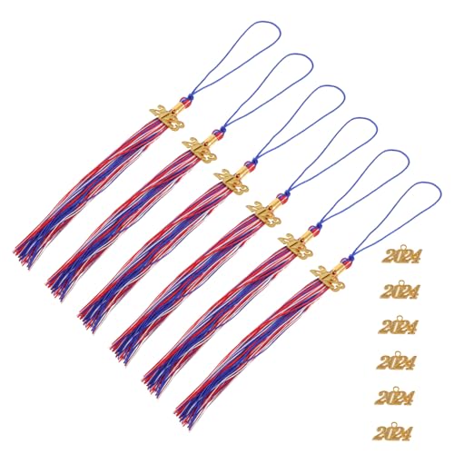 Lurrose 1 Set Quastenkappen Für Die Abschlusssaison Master Hut Quastenornamente Abschlusshüte Für Hutdekoration Quasten Abschlusskappe Abschlussdekorationen Topper Mit Polyester von Lurrose