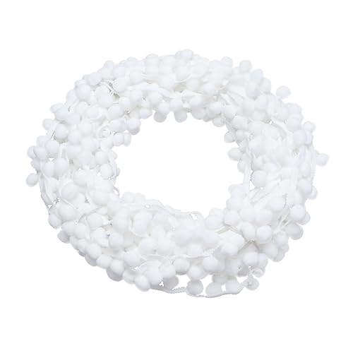 Lurrose 1 Stück Diy Stoffaccessoires Breites Pompon Weiß für Kreative Kleidung Wohnaccessoires Langlebig Anpassbar für Elegantes Design Lurrose 1 Stück Diy Stoffaccessoires Breites Pompon Weiß für Kreative Kleidung Wohnaccessoires Langlebig Anpassbar für Elegantes Design von Lurrose