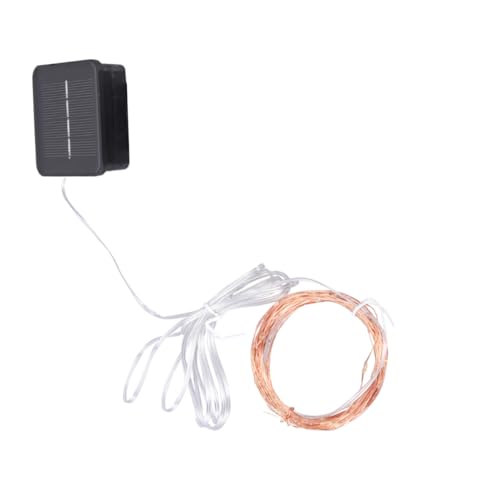 Lurrose 1.2V Solar mit Leds Wasserdichtes Kupferdraht Design für Romantische Gartenbeleuchtung für Hochzeiten im Freien Solar Fairy Lights von Lurrose