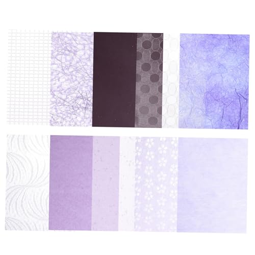 Lurrose 10 Blatt Scrapbooking-Materialien Planer Papier Journaling texturiert Basteln Handwerk Sammelalbum liefert von Lurrose