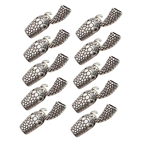 Lurrose 10 Paare Schlangenkopf und Schmuckverschlüsse Legierung für Armband und Halskettenherstellung Diy Schmuckzubehör für Kreative Bastelprojekte Lurrose 10 Paare Schlangenkopf und Schmuckverschlüsse Legierung für Armband und Halskettenherstellung Diy Schmuckzubehör für Kreative Bastelprojekte von Lurrose