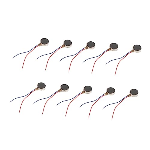 Lurrose 10 Stück 1 Vibrations -Motorzubehör Kreativ Mikro kleiner Motor Motorteile Gleichspannungs Motor Vibrationsmotoren Mini-Motoren Rostfreier Stahl Black Lurrose 10 Stück 1 Vibrations -Motorzubehör Kreativ Mikro kleiner Motor Motorteile Gleichspannungs Motor Vibrationsmotoren Mini-Motoren Rostfreier Stahl Black von Lurrose