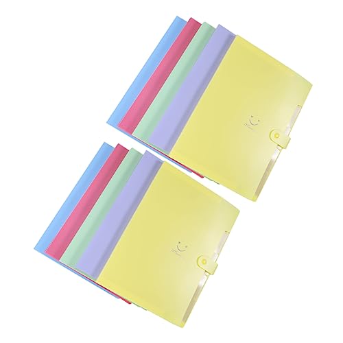 Lurrose 10 Stück Akkordeon Organisieren von Ordnern Schreibtisch-Organizer Aktenorganisator Pastell aufbewahrungssack aktenmappe erweiterbare Ordner Office-Datei-Organizer PP-Kunststoff Lurrose 10 Stück Akkordeon Organisieren von Ordnern Schreibtisch-Organizer Aktenorganisator Pastell aufbewahrungssack aktenmappe erweiterbare Ordner Office-Datei-Organizer PP-Kunststoff von Lurrose