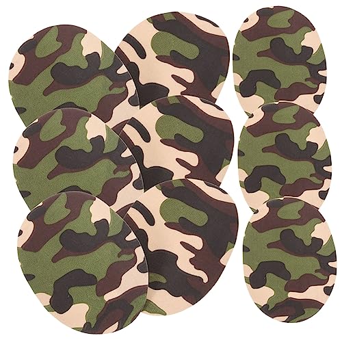 Lurrose 10 Stück Camouflage Aufnäher zum Aufbügeln Bestickte Kleidung Patches für Jacken Hosen Rucksäcke Flexible Reparatur und Dekorationsflicken für Camping und Outdoor Kleidung Lurrose 10 Stück Camouflage Aufnäher zum Aufbügeln Bestickte Kleidung Patches für Jacken Hosen Rucksäcke Flexible Reparatur und Dekorationsflicken für Camping und Outdoor Kleidung von Lurrose