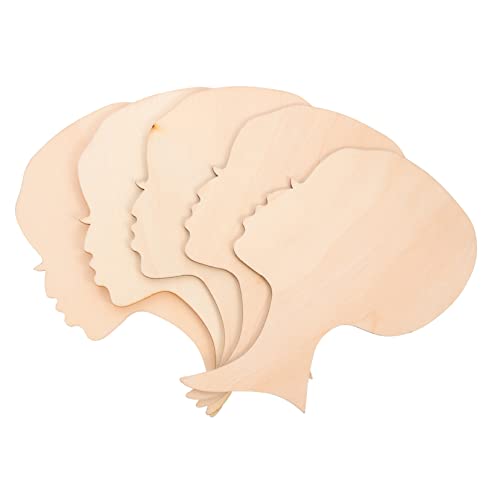 Lurrose 10 Stück Holzschnittformen Unvollendete Afrikanische Frauenkopf Silhouetten für Kreative Bastelprojekte Diy Dekoration Holzverzierungen für Kunst und Handwerk Lurrose 10 Stück Holzschnittformen Unvollendete Afrikanische Frauenkopf Silhouetten für Kreative Bastelprojekte Diy Dekoration Holzverzierungen für Kunst und Handwerk von Lurrose